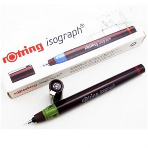 Rotring Isograph mapping pen 0.50mm nib size