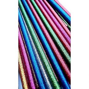 5 large (11mm thick) Hot Glue Gun_Glitter Sticks - MultiColor