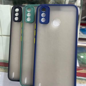 Mobile transparent plastic case