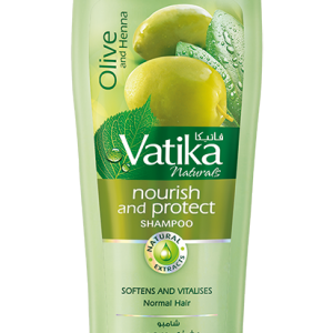 Vatika Nourish and Protect Shampoo(Olive and Henna)-400ml
