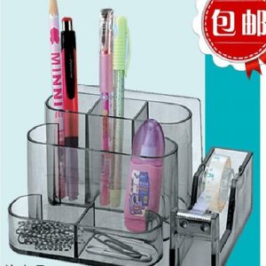 Desk Organizer, Pen Stand, Stationery Holder and Tape Dispenser - XQ680 Desk Orgnizer, Pen Stand, Tape Dispancer - One Set