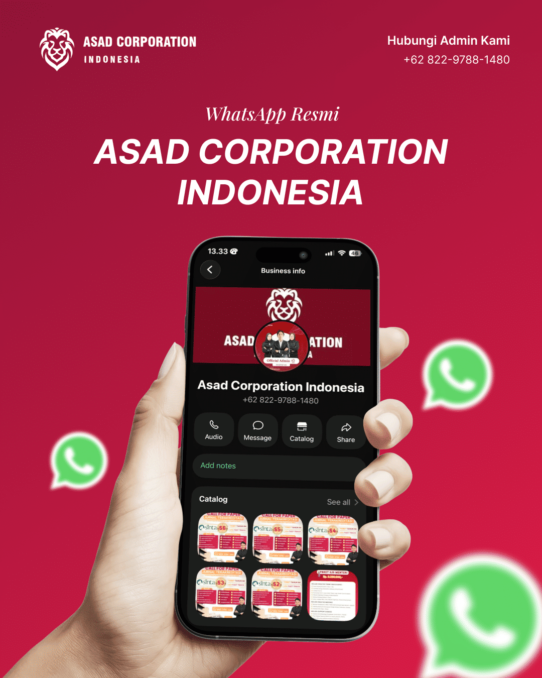 WhatsApp Asad Corporation