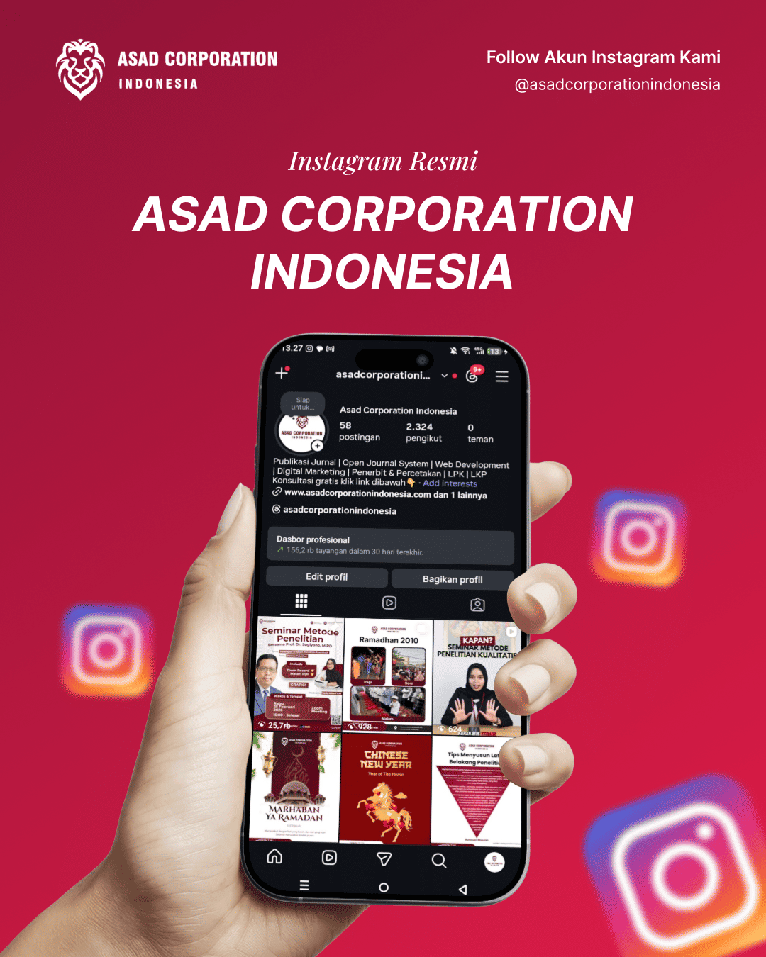 Instagram Asad Corporation