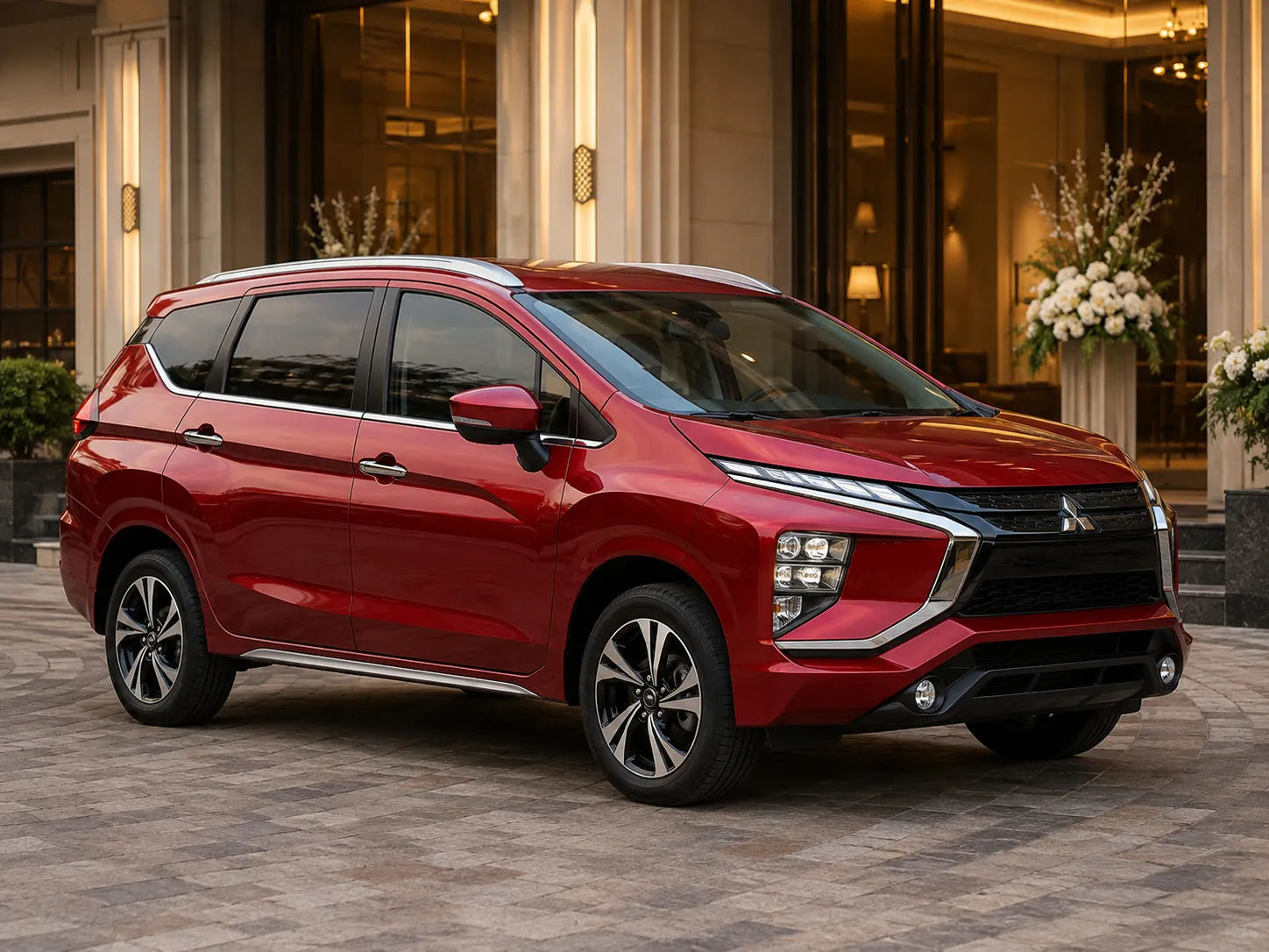 Mitsubishi Xpander wedding rental