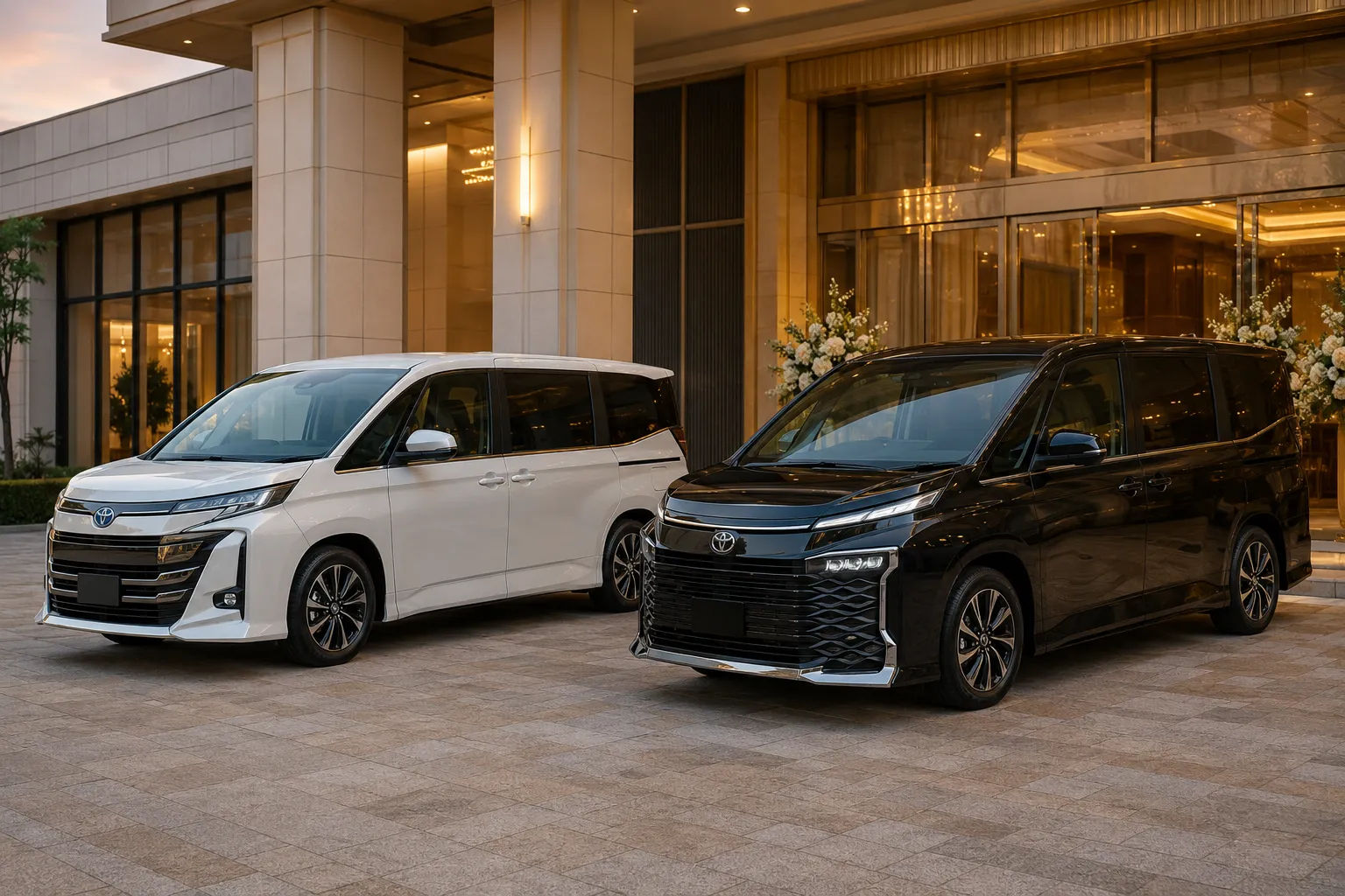 Toyota Noah Voxy wedding rental