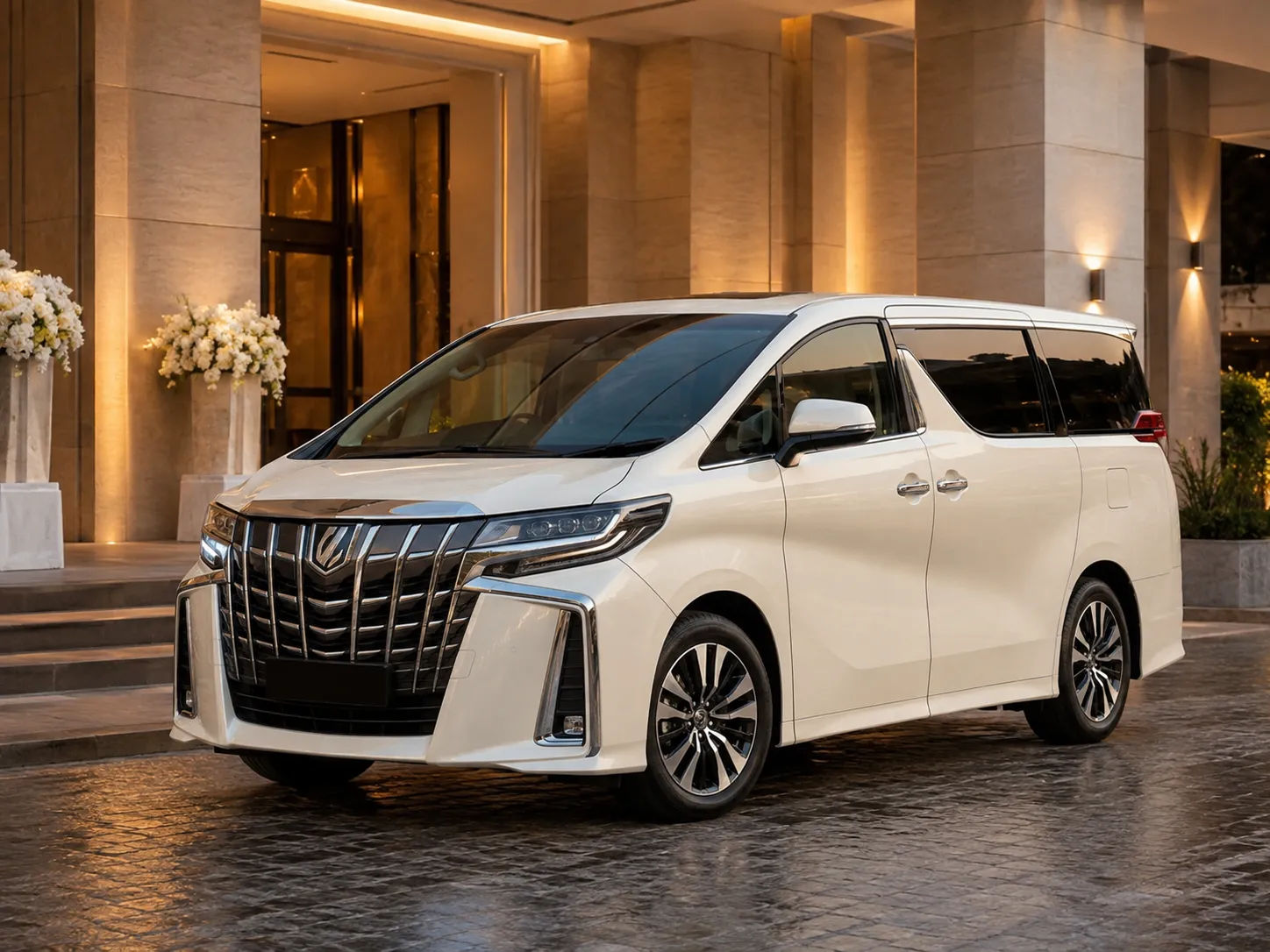 Toyota Alphard SC wedding car rental