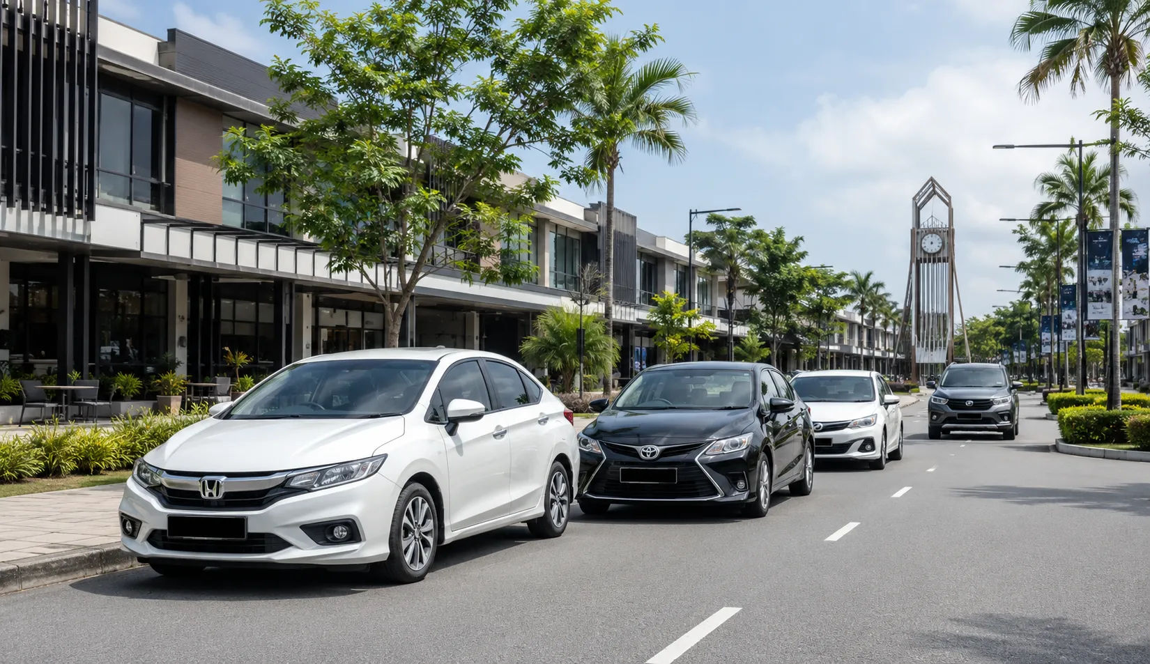 Car Rental in Kota Warisan