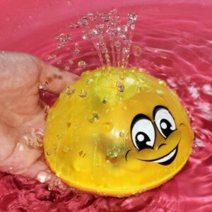 Waterproof Cartoon Bath Spray LED Toy
