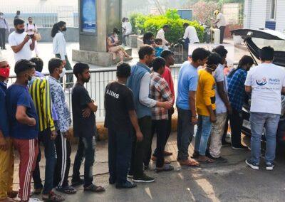 Food Distribution - AIIMS New Delhi - March 2022 - Noble Nonprofit (2)