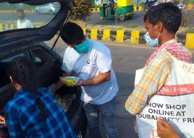 Food Distribution - AIIMS New Delhi - March 2022 - Noble Nonprofit (6)