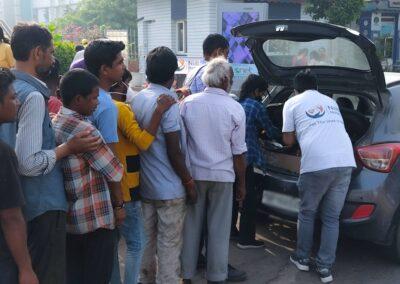 Food Distribution - AIIMS New Delhi - March 2022 - Noble Nonprofit (7)
