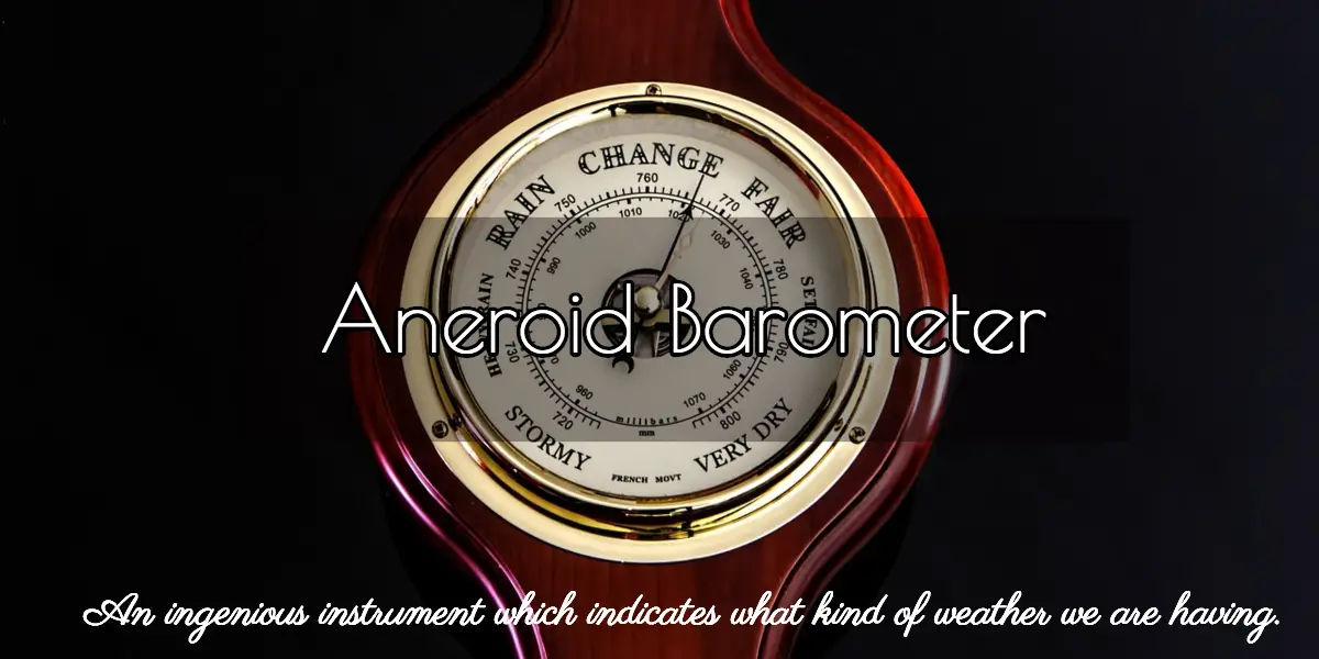 Aneroid Barometer Featured