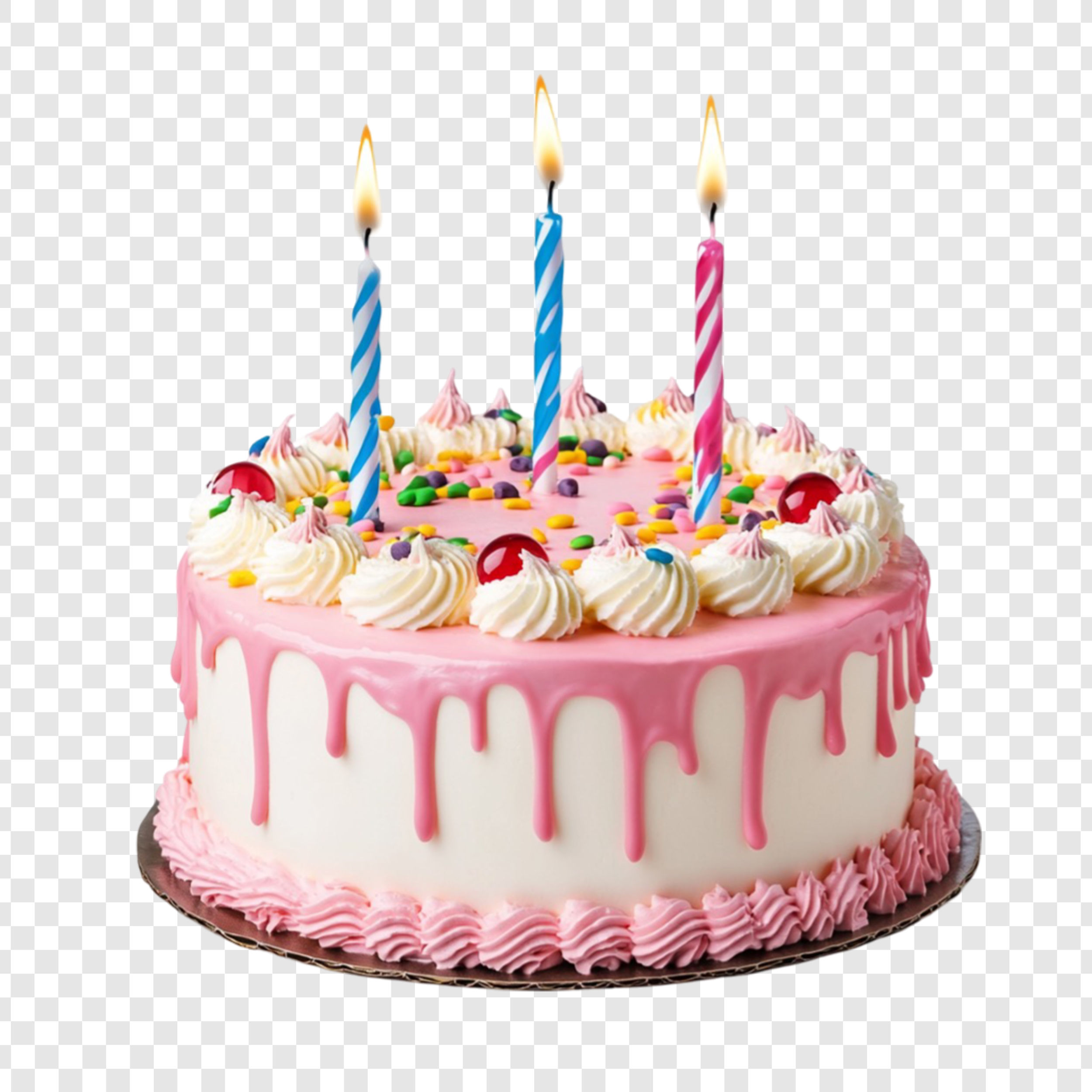 Decorated Chocolate Truffle Cake Half Kg