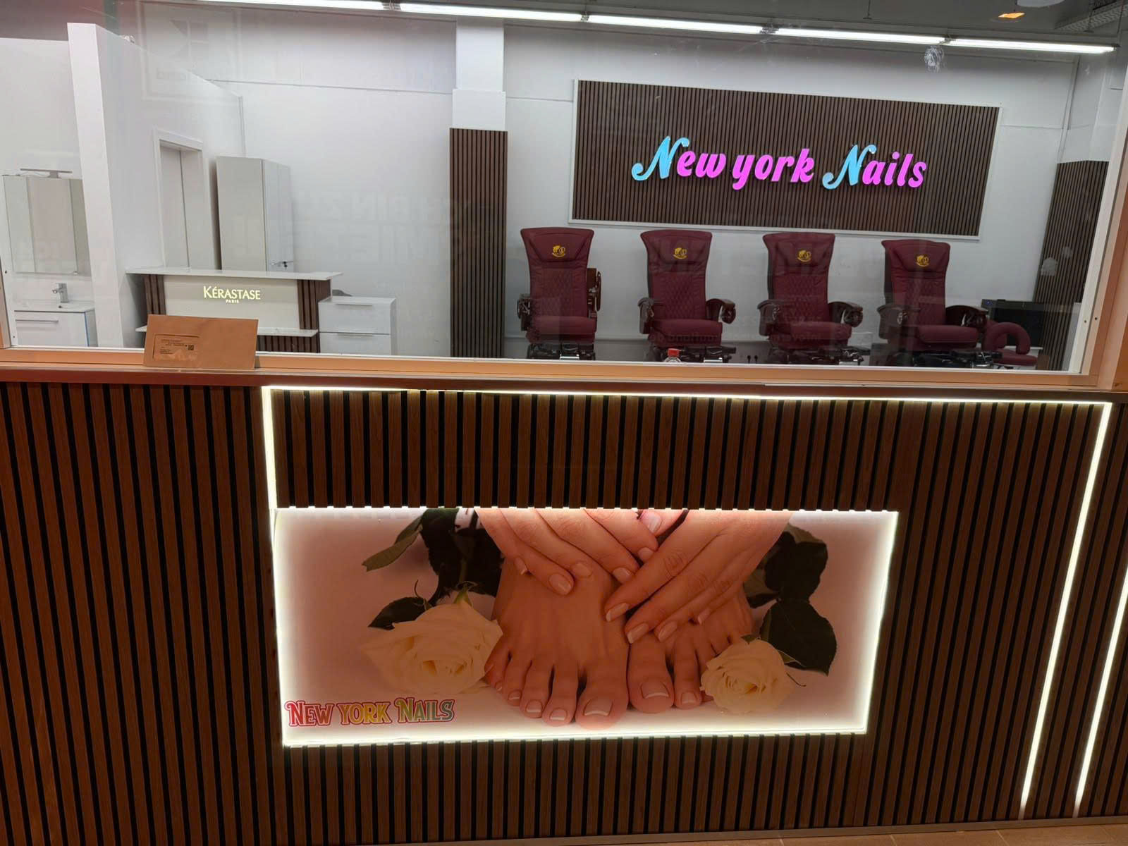 Realer Blick ins Studio bei New York Nails Rheinfelden