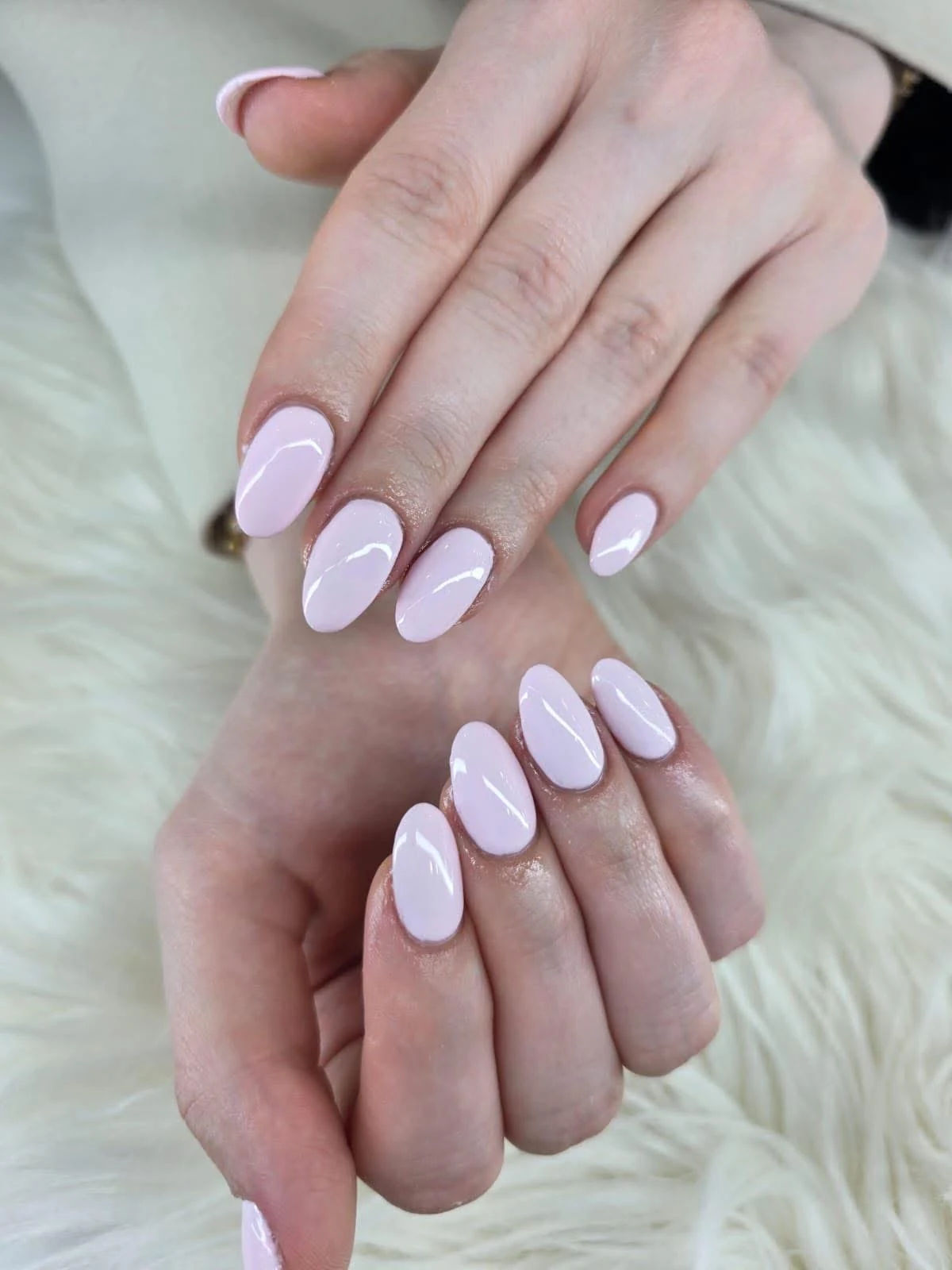 Soft pink manicure by Ruby Nails & Beauty