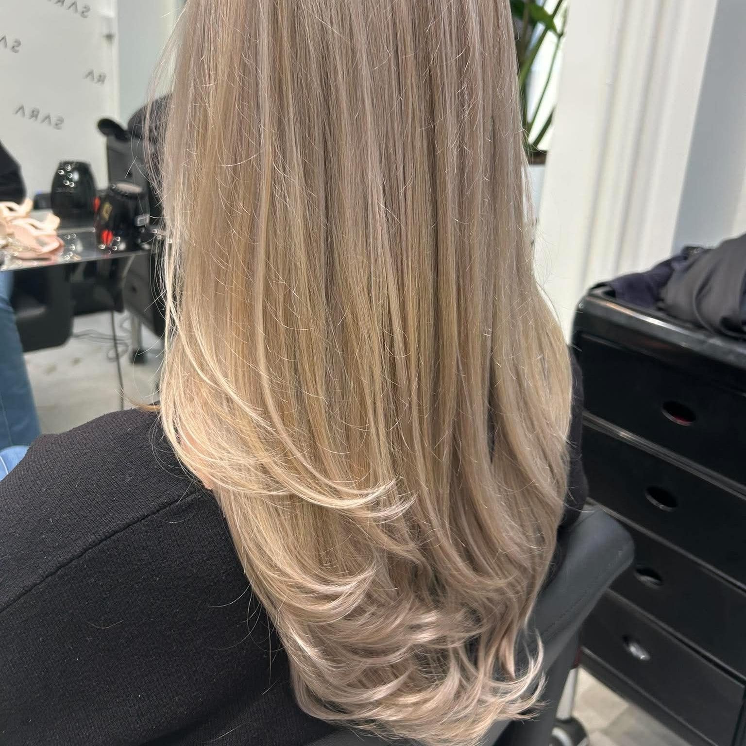 Hår / Hair healthy length result at Sara Beauty