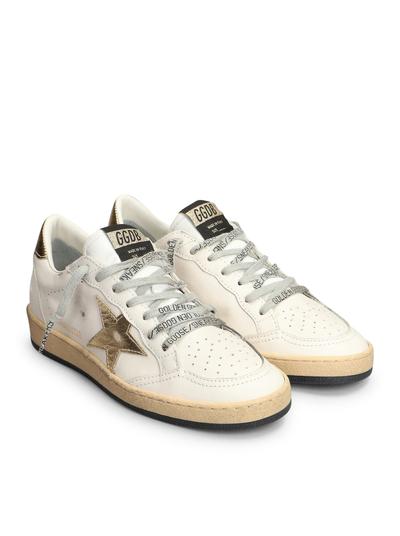 BALLSTAR LEATHER SNEAKERS - Golden Goose Deluxe Brand - Woman