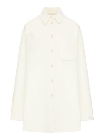 OVERSIZED RIBER WOOL SHIRT - Sportmax - Woman