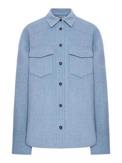 OVERSIZED PALPITI SHIRT IN PURE WOOL - Sportmax - Woman
