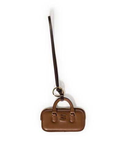 TRICK ARCADIE IN LEATHER - Miu Miu - Woman