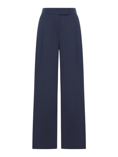 TAILORED WOOL TROUSERS - Giorgio Armani - Woman