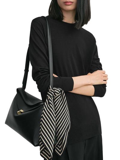 SIGNATURE MONOGRAM SILK SCARF - Toteme - Woman