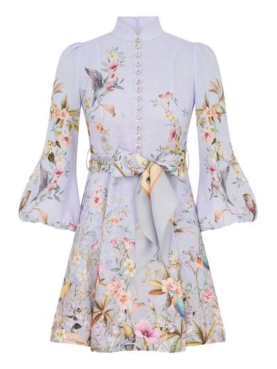 REBELLION BUTTON MINI DRESS - Zimmermann - Woman