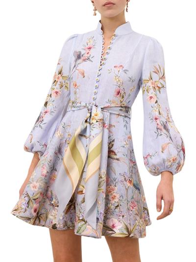 REBELLION BUTTON MINI DRESS - Zimmermann - Woman