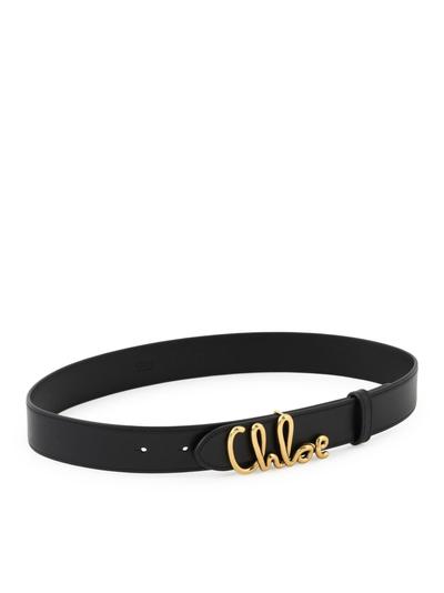 ICONIC LEATHER BELT - Chloe` - Woman