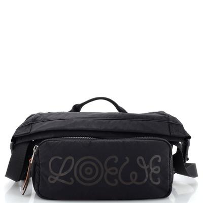 LOEWE Eye/Loewe/Nature Roll Top Camera Bag Recycled Nylon