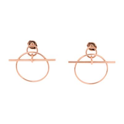 Hermes Loop Earrings