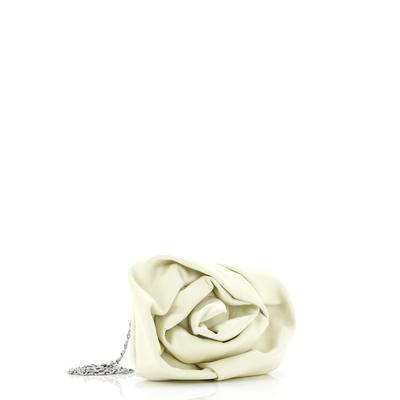 Burberry Rose Chain Clutch Leather