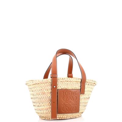 LOEWE Basket Tote Raffia Small