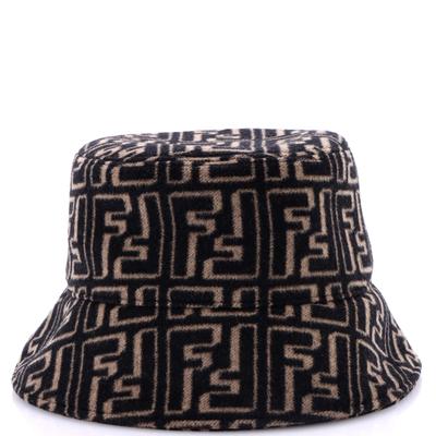 FENDI Bucket Hat Zucca Wool