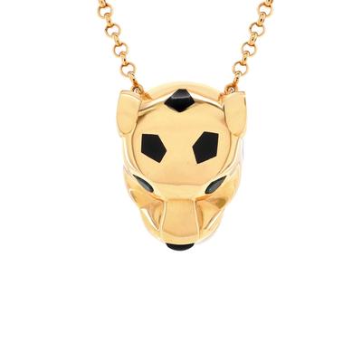 Cartier Panthere de Cartier Head Pendant Necklace