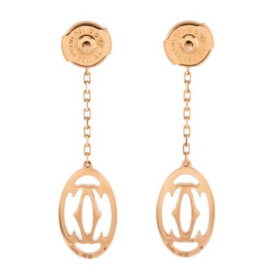 Cartier Double C de Cartier Drop Earrings