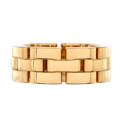 Cartier Maillon Panthere 3 Row Band Ring