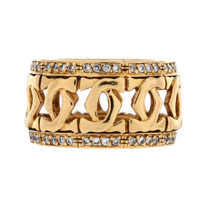 Cartier Entrelaces C de Cartier Band Ring