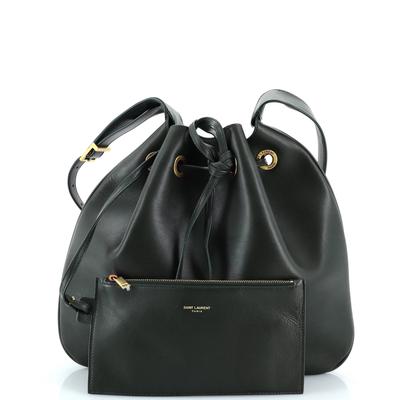 Saint Laurent Paris VII Hobo Leather Medium