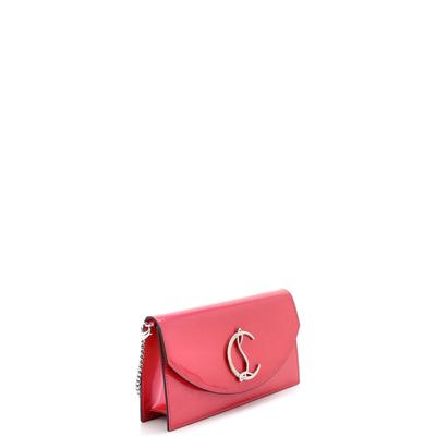 Christian Louboutin Loubi54 Chain Clutch Patent