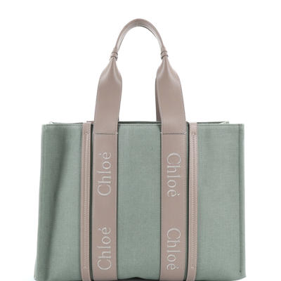 CHLOE Woody Tote Leather Large