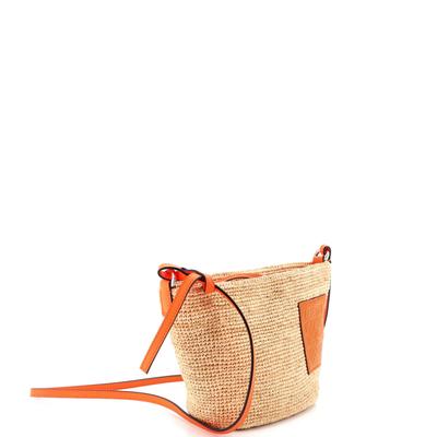 LOEWE Pochette Woven Raffia