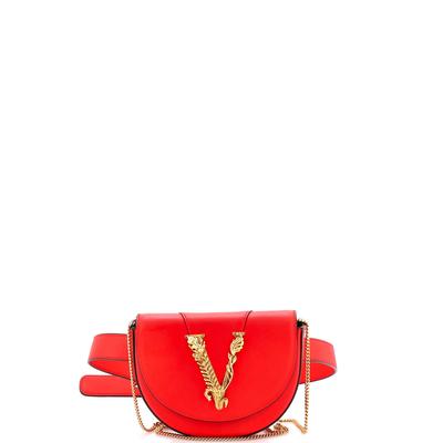 VERSACE Virtus Belt Bag Leather