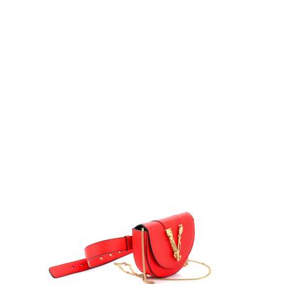 VERSACE Virtus Belt Bag Leather