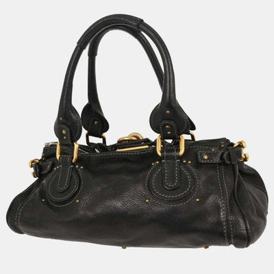 Chloe Black Paddington Handbag