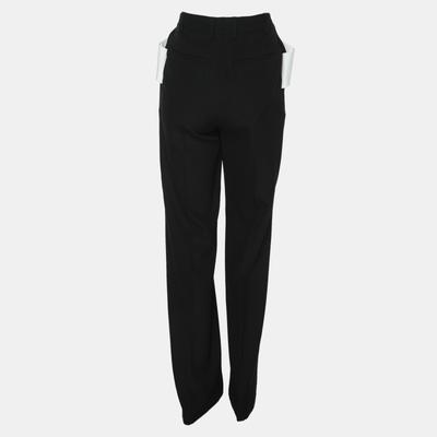 Givenchy Black Wool Trousers S