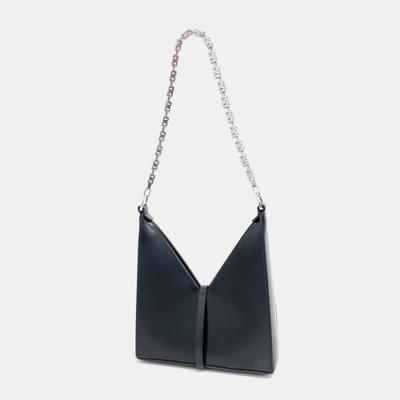 Givenchy Black Leather cutout mini bag