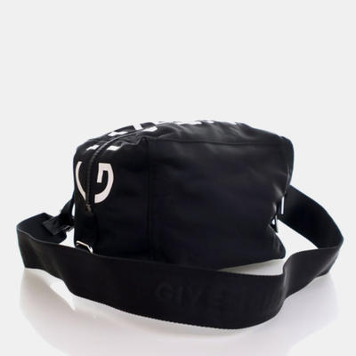 Givenchy Pandora Black Nylon Shoulder Bag