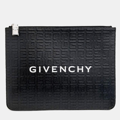 Givenchy Black Leather clutch