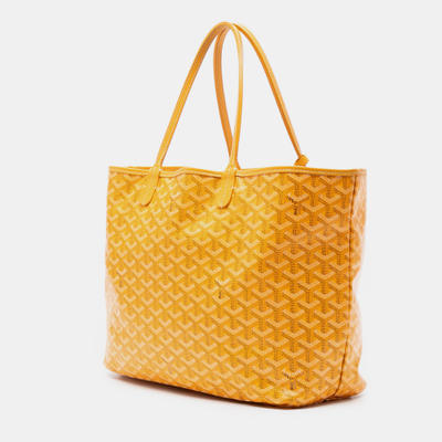 Goyard Yellow Goyard Goyardine Saint Louis PM